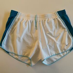 Nike Dri-FIT White Shorts